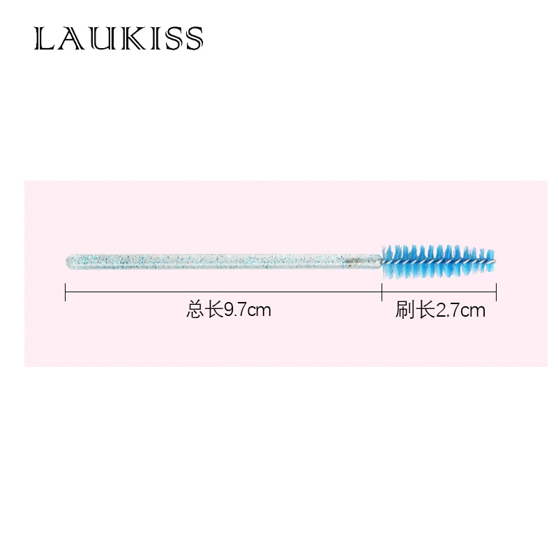 100 шт. одноразовый Кристалл щеточки с тушью для ресниц палочка аппликатор пропеллер кисти для макияжа бровей Набор инструментов для макияжа LAUKISS