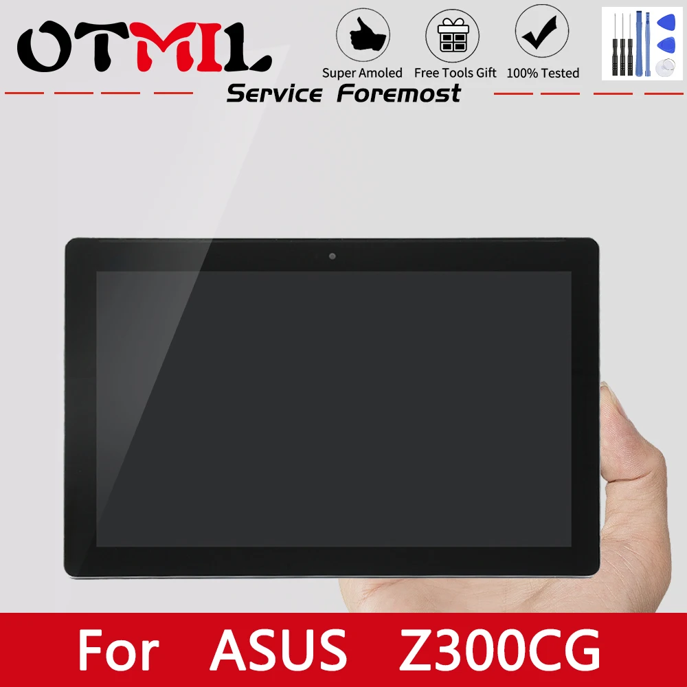 

OTMIL For Asus Z300CG LCD Display Touch Screen Assembly Replacement For ASUS ZenPad Z300C Z300MFL Z300M TOUCH SCREEN FOR ASUS