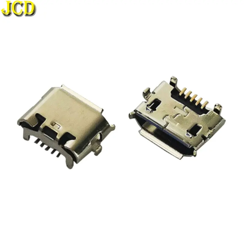 

JCD 2PCS Micro USB Jack 5Pin Female Socket Connector For PS4 Controller Handle Charging Port