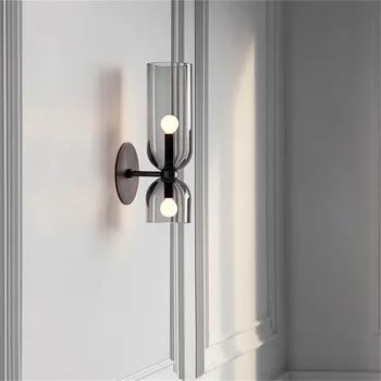 

OUFULA Modern Wall Lamps Fixture LED Nordic Minimalist Wall Sconce Bedside Decorative For Home Living Room Dining Room Aisle