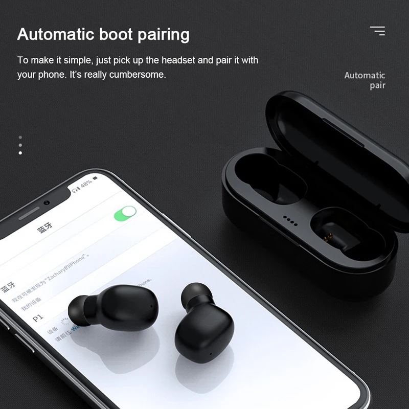 A6X Bluetooth гарнитуры для Xiaomi iPhone Huawei Samsung 5 0 TWS наушники с шумоподавлением Микрофон