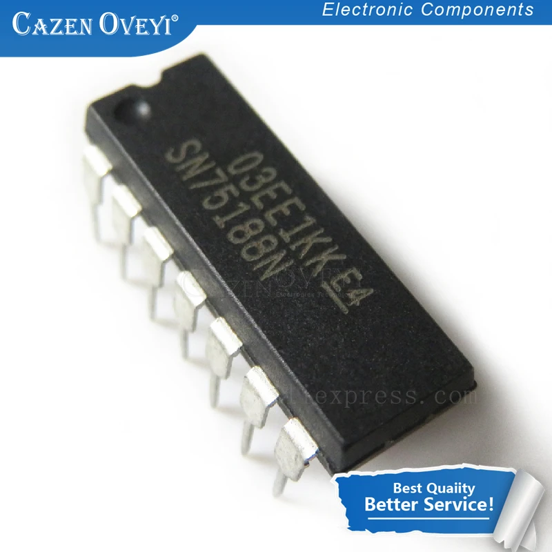 5 шт./лот SN75188N SN75188AN SN75188 MC1488N DIP-14 Новый ic в наличии | Электронные компоненты и