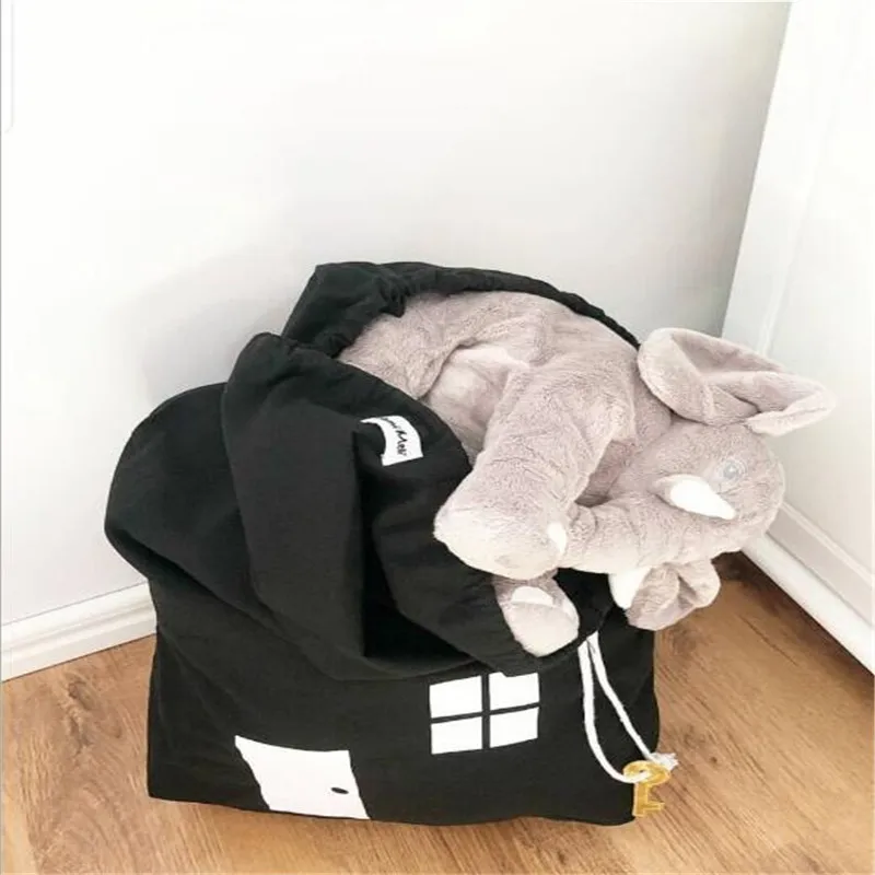 Home Large High Quality Canvas Organizer Storage Bag Clothes Packaging Toy Packing Bag Clothing Luggage Bag For Blanket Bedding