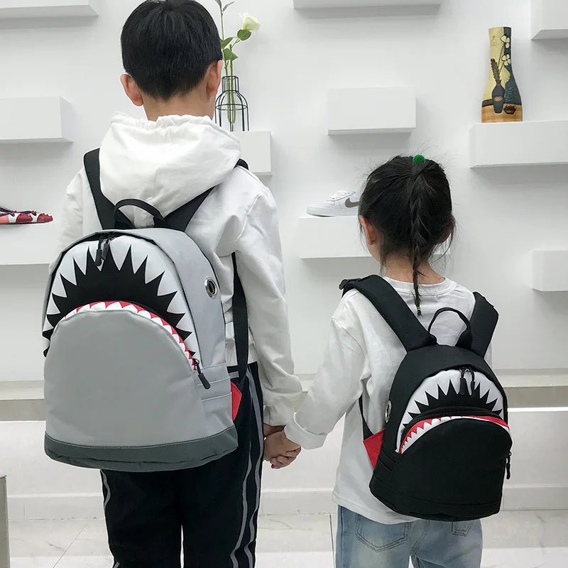 

2019 New Children's Bag Personality Children's Bag Backpack Cartoon Canvas Primary School Backpack