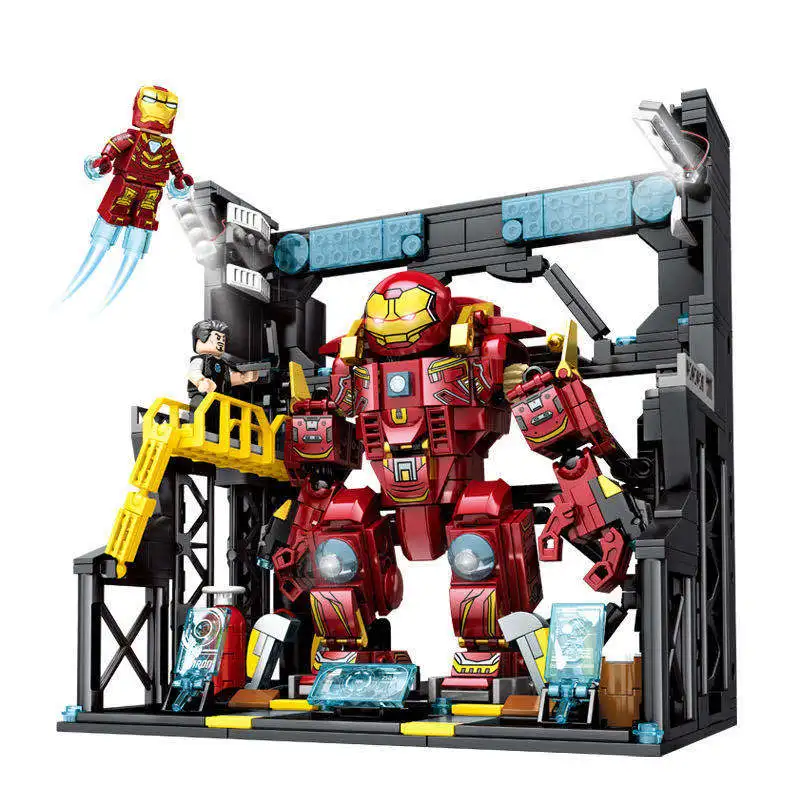 heroes assemble lego iron man