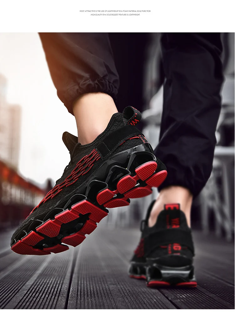 Damyuan стильные удобные мужские кроссовки с ножом для прогулок и путешествий, повседневные беговые кроссовки для бега, большой размер 46