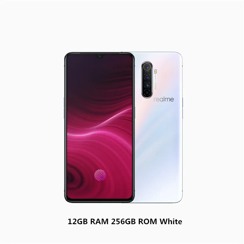 Realme X2 pro 6,5 дюймов Snapdragon 855 plus Super AMOLED 50 Вт Super VOOC 4000 мАч 4 камеры 64 мп отпечаток пальца телефон nfc - Цвет: 12GB 256GB White