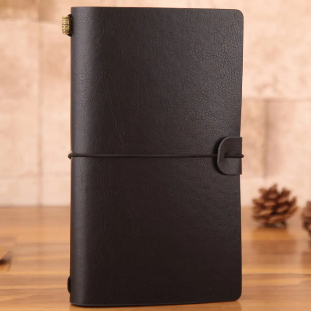 Retro travel Notepad small portable Korean creative account Diary Notebook blank hand book Notebook