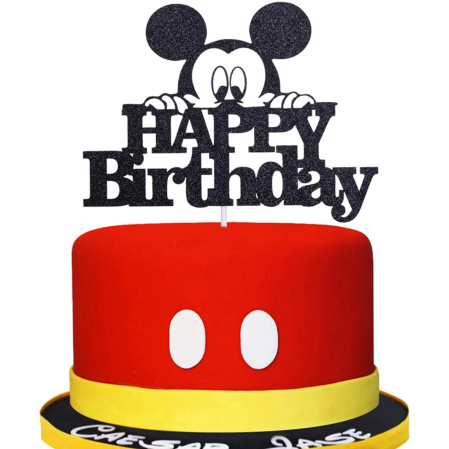 Disney Cake Topper Topolino Forniture Per Feste Di Compleanno Topolino Cake Topper Decorazioni Per Feste Buon Compleanno Topper Per Forniture Per Bamb