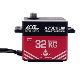 

Model Parts A73CHLW Digital Full Metal Gear 32KG High Torque Servo for 1/10 1/8 RC Module L0614