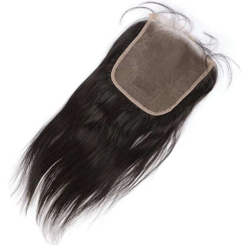Rosabeauty прямые пучки с 6x6 кружева закрытие бразильские волосы с кутикулой «второй объем» человеческие волосы пучки с закрытием фронтальной 28 30 дюймов