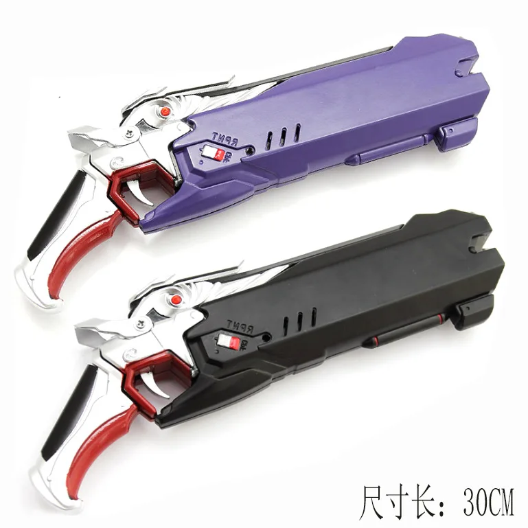 

OW Reaper Gabriel Reyes Cosplay Toy Gun Unisex Peashooter Halloween Party Accessory Cosplay PU foam props