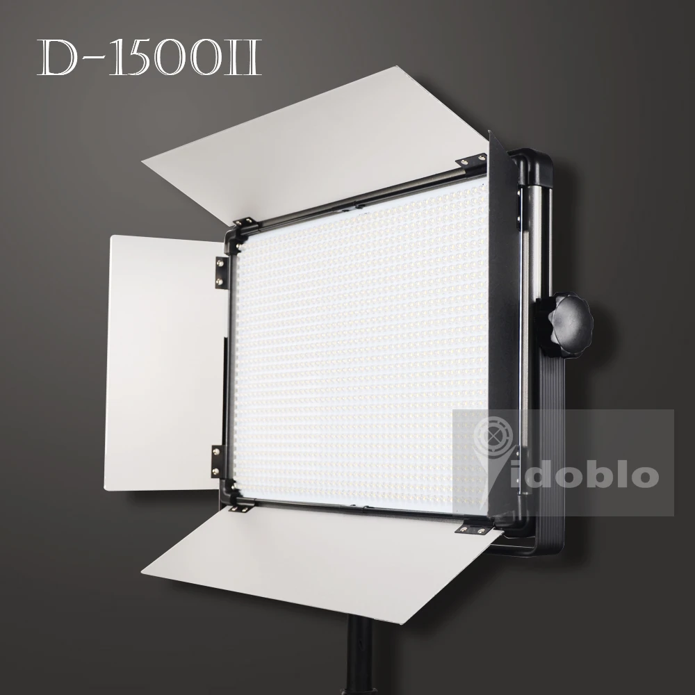 Yidoblo A-2200IIX 70W Bi-color regolabile CRI 96 Display LCD Studio Soft Video Pannello luminoso continuo 3200K-5500K Kit di illuminazione: DMX, luci con porte da fienile,telecomando Yidoblo A-2200IIX 70W Bi-color regolabile CRI 96 Display LCD Studio Soft Video Pannello luminoso continuo 3200K-5500K Kit di illuminazione: DMX, luci con porte da fienile,telecomando