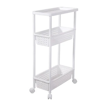 

Bathroom shelf washing machine storage rack bathroom washbasin plastic floor-standing multilayer