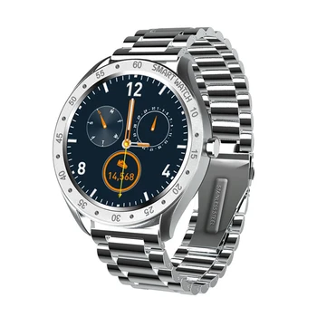 

Ravi F13 Stainless Steel Waterproof Smart Watch Men Sports Heart Rate Steps Distance Calories Track Smartwatch Full Touch Screen