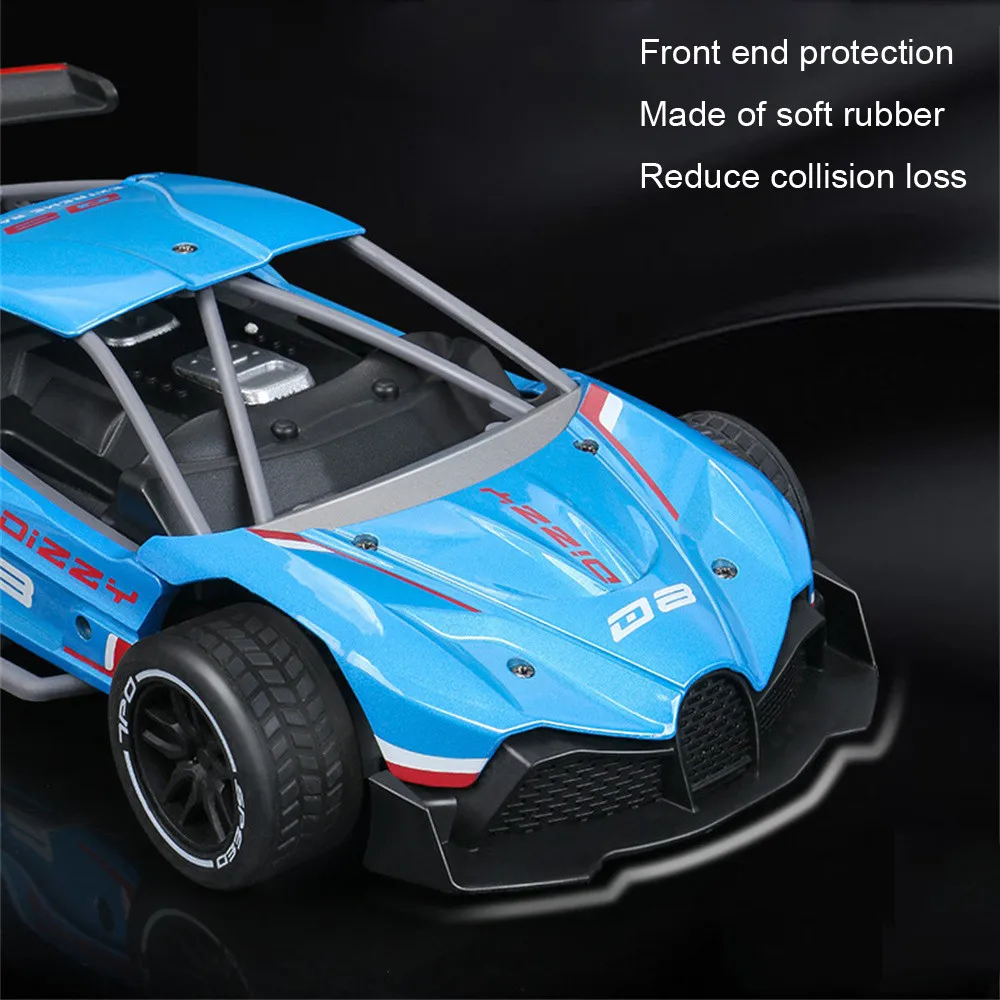 1:16 RC Drift гоночный автомобиль 2,4G 2WD Металлический Высокоскоростной пульт дистанционного управления 600mAh