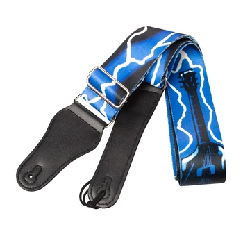 

1pc Guitar Strap Belt Nylon for Electric Guitar Bass Parts Accessories