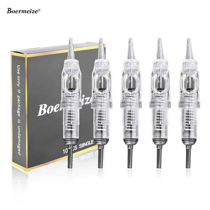 

Disposable Microblading Eyebrow Tattoo Needles 1R 3R 5R 3RS 5RS 3F 5F Sterilized Permanent Makeup Cartridge Needle