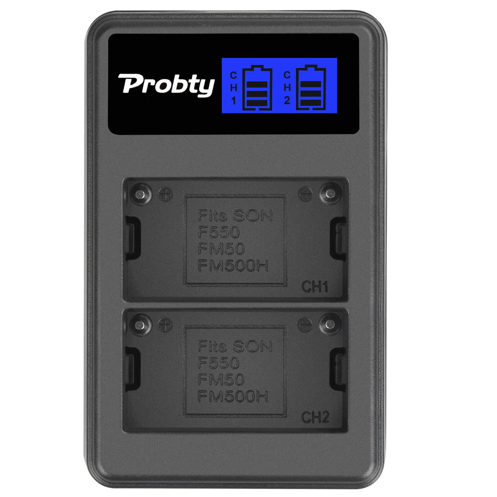 Bateria e Carregador para Sony Np-f330 Np-f550 Np-f750 Np-f960 F970 F770 - Image 6