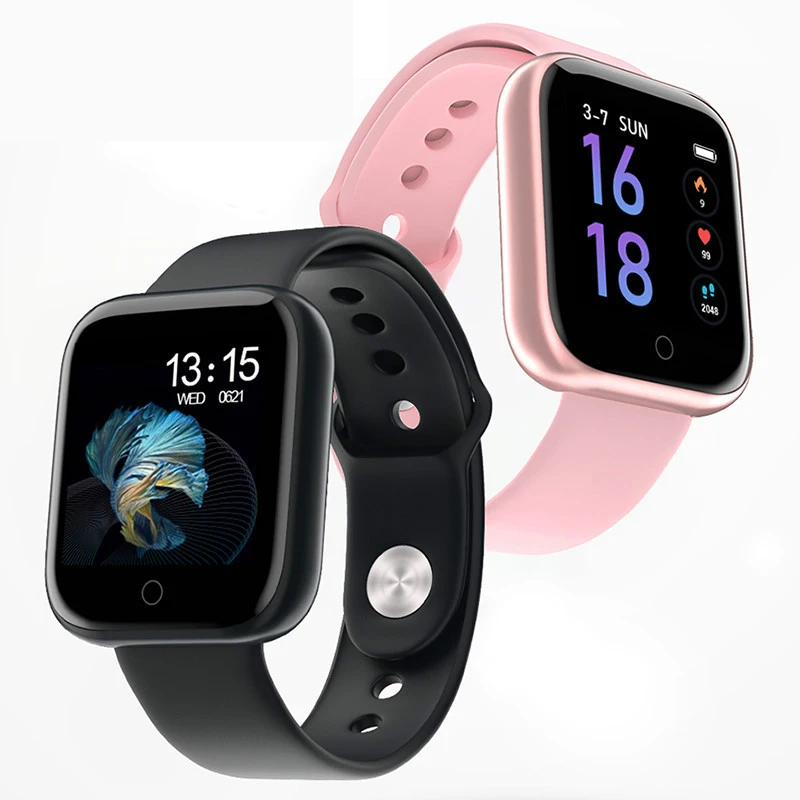 

T80&Y68 Smart Watch Men Waterproof Activity Fitness Tracker Heart Rate Monitor BRIM Women Bracelet VS P68 P70 P80 Smartwatch