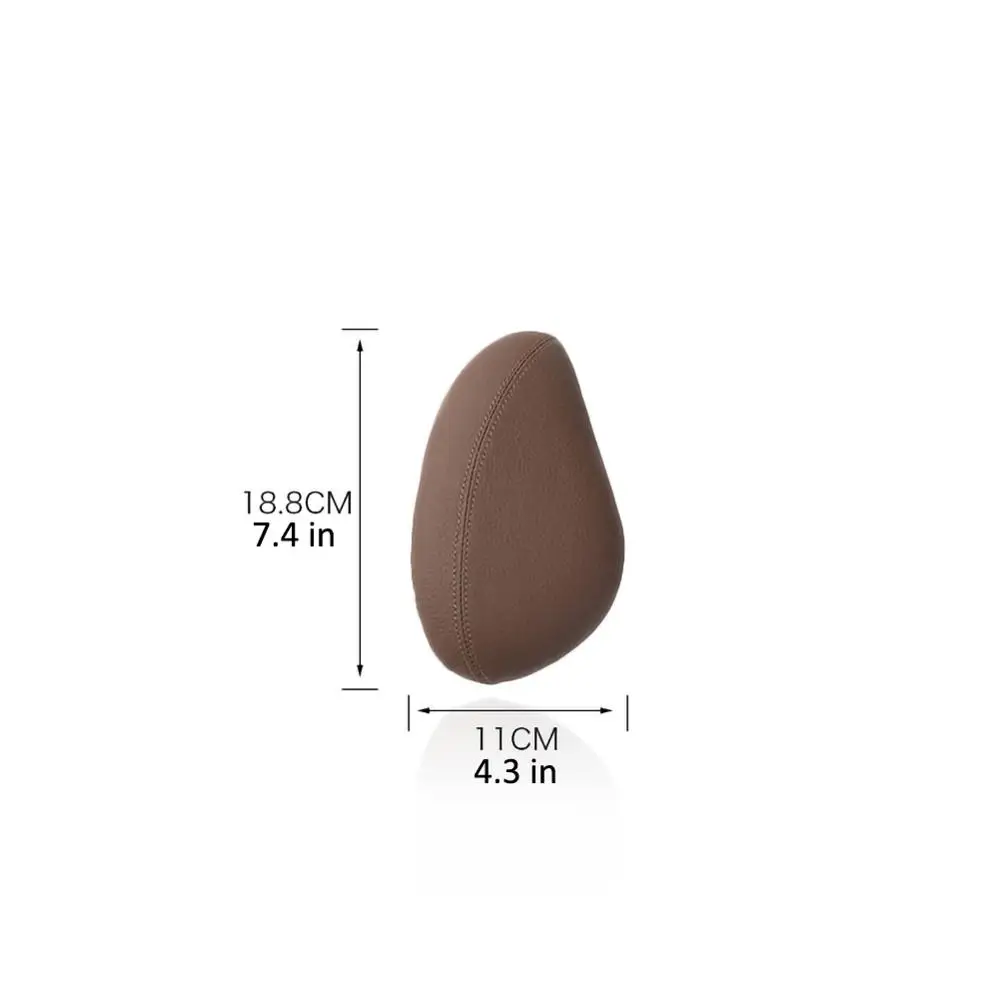 Кожаная Универсальная автомобильная подушка для ног наколенник опорная