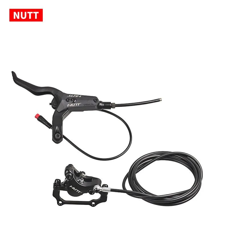Kit de Frein à Disque Hydraulique pour Vélos VTT et de Route WAKE, Rotor Flottant 160 mm (Boulons et Adaptateur de Montage Inclus