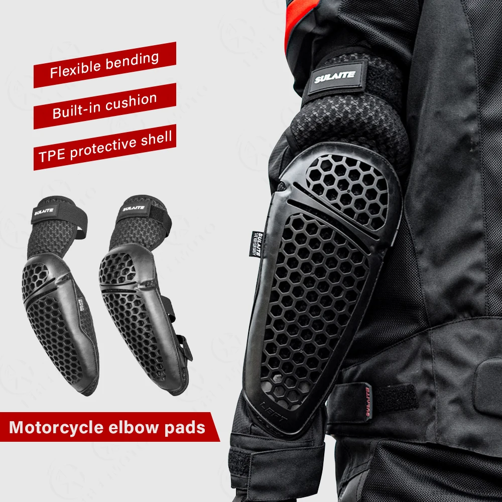 Motorcycle Protection Pads Motorcycle Knee Pads Motocross Knee Brace Mesh Motorcycle Elbow Protector Sports Pads