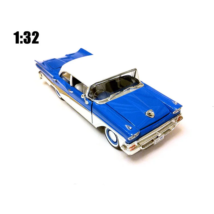 Из печати 1/32 новое специальное литье металла под давлением 1958 старый автомобиль моделирование модель фурнитура для торжественных церемоний Коллекция игрушек для детей