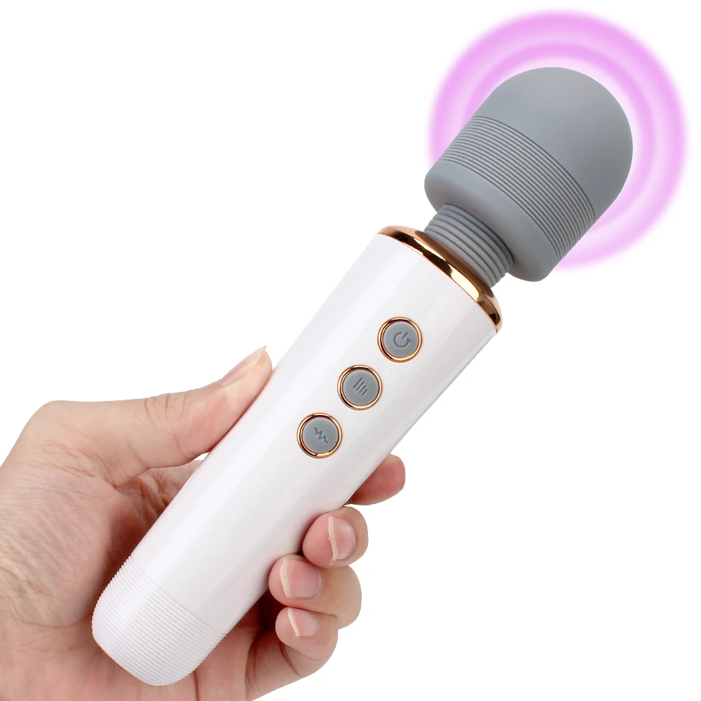 

AV Stick Vibrators Magic Wand Vibrators Adult Sex Toys for Woman Vibrating Dildo 20 Modes G Spot Massager Clitoris Stimulator