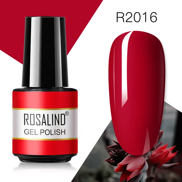 ROSALIND Gel Nail Polish 7ML Matte Base Top Coat For Soak Off Gel Polish UV LED Gel Semi Permanent Varnishes Design Nail Art RAR2016