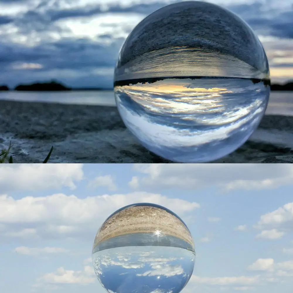 Прозрачный хрустальный шар K9 В переменного тока, 50-100 мм линзы для фотоаппарата насадка шар фото декор+ держатель