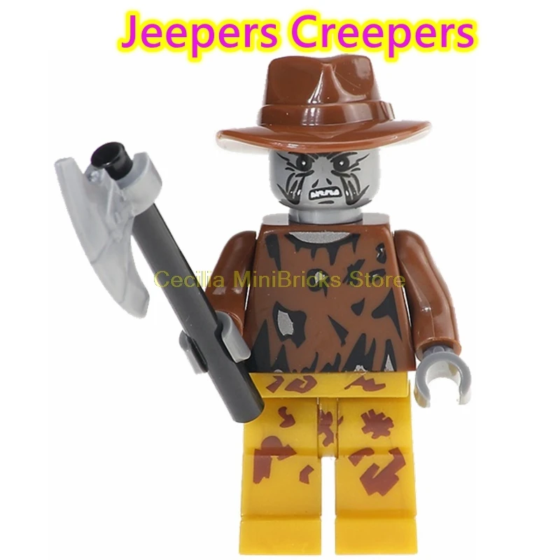 Jeepers Creepers Хэллоуин фильм инопланетянин фигура хищника строительные блоки модель капитан Марвел танос игрушки подарок на день рождения лего technic Creator друзья - Цвет: Jeepers Creepers