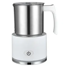 홈 오피스 커피 숍 eu 플러그에 대 한 250 ml 우유 거품 전기 기선 frother 우유 frothers(China)
