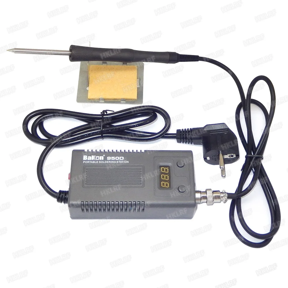 

BAKON 950D 220V 50W Portable soldering iron Digital BGA Soldering Station with T13 Heater