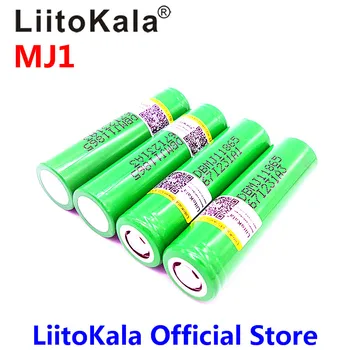 

New LiitoKala for MJ1 18650 INR18650MJ1 10A discharge li-ion battery cell 3500mah INR18650MJ1 batteries