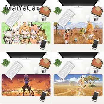 

African Wild Dog Rubber Mouse Durable Desktop Mousepad Gaming Mouse Pad Large Deak Mat 700x300mm for overwatch/cs go