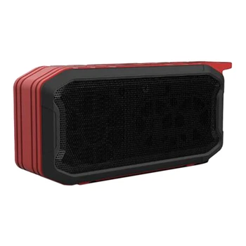 

X2 Wireless Bluetooth Speaker, Subwoofer Outdoor IPX7 Waterproof 360 Shock Ringtone Bluetooth Player(Red)