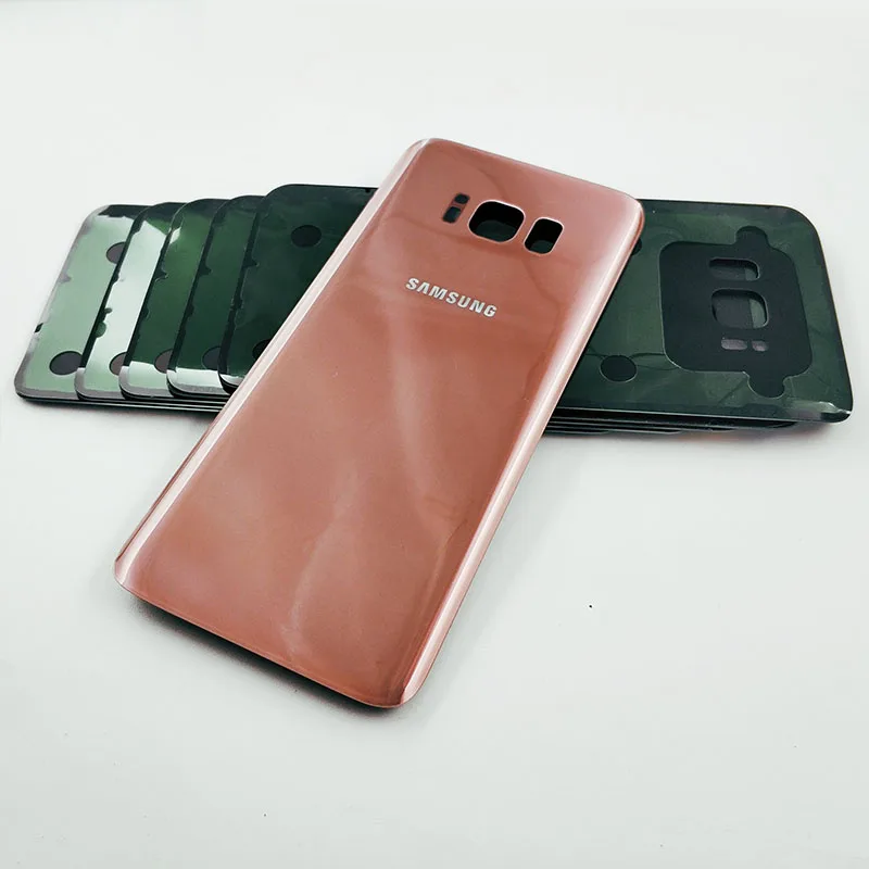 Задняя крышка аккумуляторного отсека для SAMSUNG Galaxy S8 G950 задняя Samsung G950FD Plus + G955 из