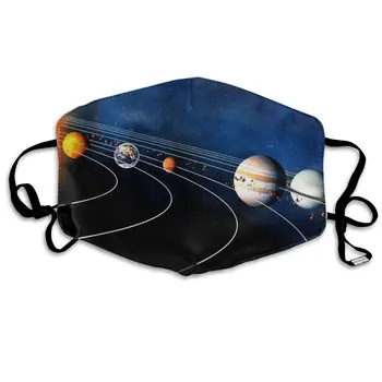 

Planets print Dustproof and windproof mask, washable and reusable, suitable for outdoor sports