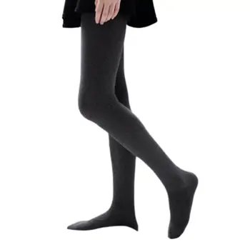 

Women Winter Extra Long Thighs Solid Color Over Knee Boot Socks