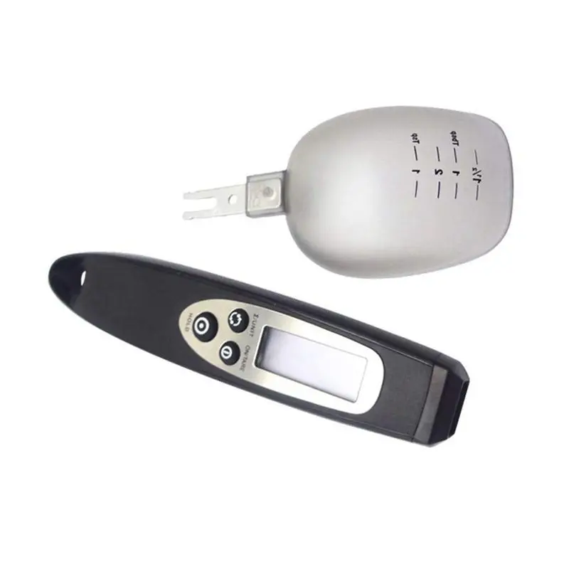 Spoon Scale Grams Ounces, Food Scale Precision Digital Measuring Spoons with LCD/Zero/Peeling/Lock/Unit Conversion,Detachable He