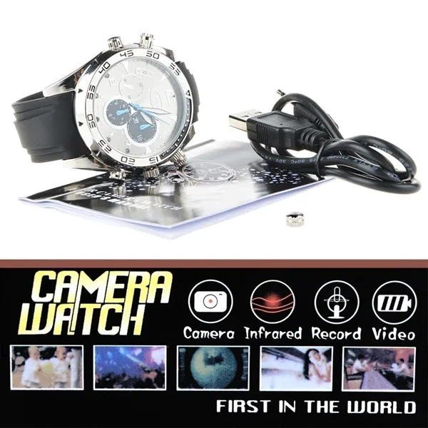 32GB Wristwatch Full HD 1080P Night Vision Digital Video Recorders Mini Camera Watch DV DVR Recorder Camcorder sports camera