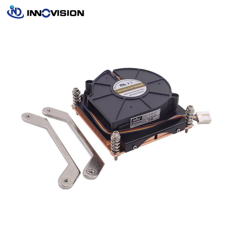 Dissipador de Calor Ativo com Ventilador de Alta Velocidade 1u Cpu Cooler Novo Lga1200 Lga1150 1151 1155 1156 1200 - Imagem 6