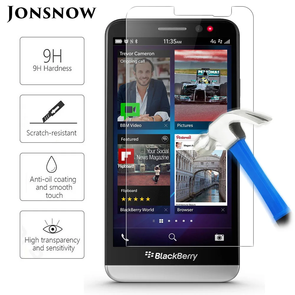 JONSNOW закаленное стекло для Blackberry Z30 2.5D стекло протектор экрана для Blackberry Z30 9H Взрывозащищенная защитная пленка