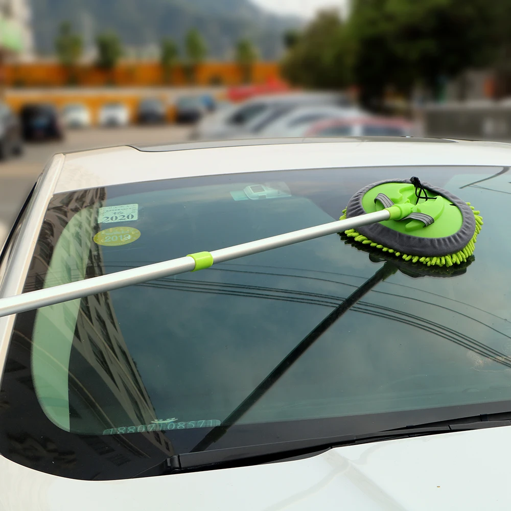 Швабра FORAUTO для мытья автомобиля регулируемая швабра с воском очистки от пыли