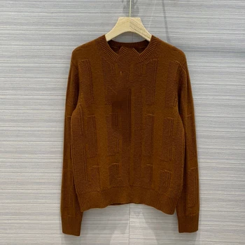 

Solid color stitching loose woman sweaters Pullover drop shoulder sleeve knitted sweater Street winter sweater clothing