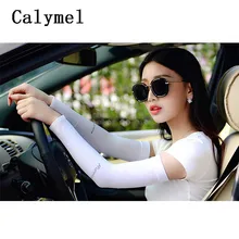 Calymel, 1 пара, унисекс, рукава для рук, летние, защита от солнца, УФ-защита, для велоспорта, бега, рыбалки, раскладушки, для вождения, ледяной шелк, солнцезащитные рукава