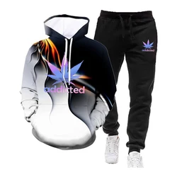 2021 venda quente moda masculina agasalho hoodies e moletom de alta qualidade 3d impresso jogging terno diário casual roupas esportivas