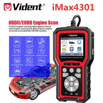 

VIDENT iMax4301 VAWS OBD Diagnostic Service tool For AUDI/SEAT/SKODA/V-W with Special Functions