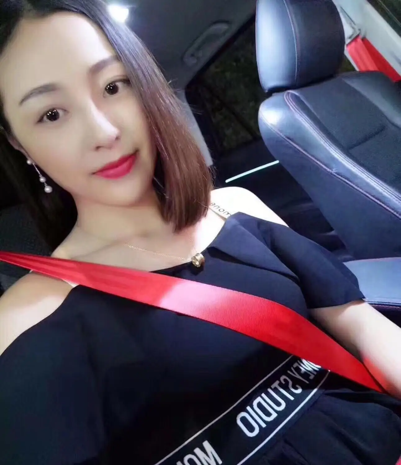 3.6M Car Seat Belt Webbing Strap Thicken Auto Seat Stroller Safety Belt Harness Backpack Straps Racing Fashion Color Ribbon